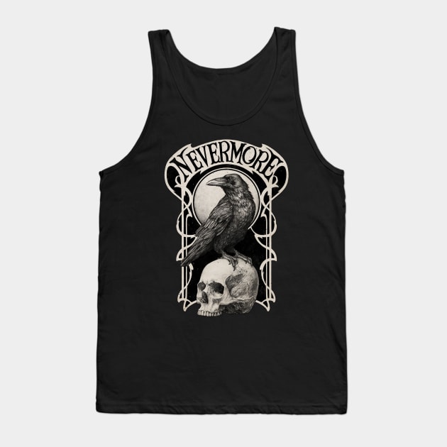 Nevermore Tank Top by Moutchy